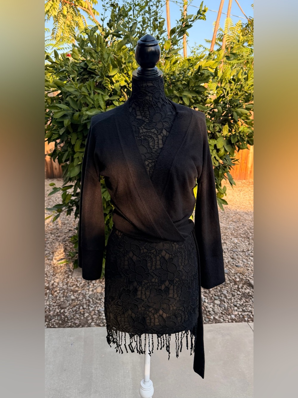 Free People Beach Wrap, Tie Sweater